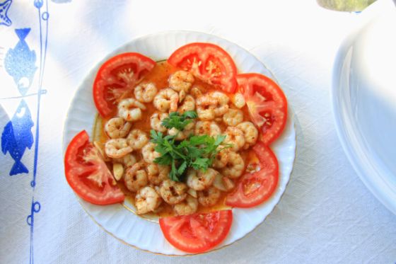 Kalamar halkaları ve sos